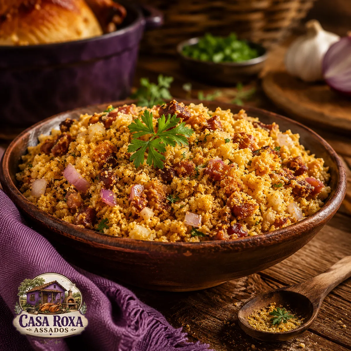 Farofa da casa