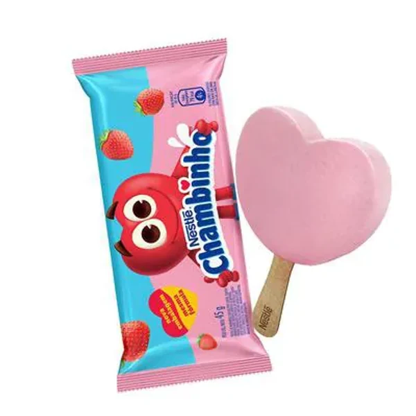Picolé Chambinho Morango 45g