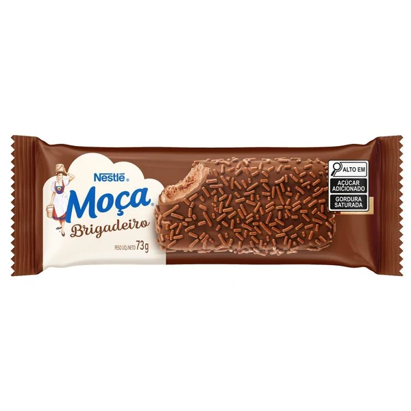 Picolé Moça Brigadeiro 73g